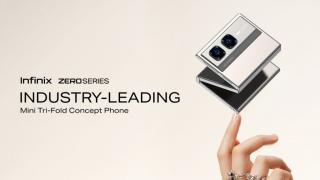 Infinix prezintă un smartphone triplu-pliabil vertical, sub conceptul ZERO Series Mini Tri-Fold; Iată imagini și detalii cu privire la funcționalitatea sa