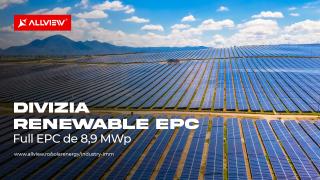 Renewable EPC by Allview dezvoltă un parc fotovoltaic de 8,9 MWp la Reșița; investiție de 5,4 milioane euro
