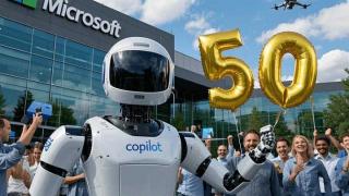 Microsoft împlinește 50 de ani și promite inovații majore în AI; Copilot devine piesa centrală