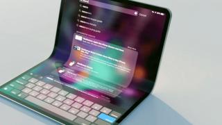 iPad Pro-ul pliabil nu are cititor de amprente, ci Face ID sub ecran; Diagonala de 18.8 inch e în cărți