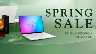 Profită acum de campania ASUS Spring Sale care îți aduce reduceri de până la 2500 de lei pentru laptop-urile selecționate! Tu ce model alegi?