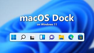 Funcții inspirate din macOS ajung în Windows 11; Taskbar-ul se adaptează automat în varianta Insider Preview