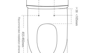 Smartmi Bidet WC-Sitz 2 cu telecomandă și uscare cu aer cald; livrare rapidă din depozit european