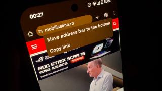 Bara de adrese a Chrome poate fi mutată jos pe Android; actualizarea ușurează folosirea cu o singură mână