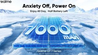 realme GT 7 5G primește o baterie de 7000 mAh + încărcare rapidă la 120W; Dotări confirmate prin teasere, înaintea debutului din 27 mai