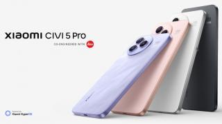 Xiaomi Civi 5 PRO în primele imagini, cu modul de cameră nou, baterie de 6000 mAh într-un corp subțire