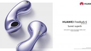Noile căști open-fit HUAWEI FreeBuds 6 sunt disponibile oficial în România, cu extra reducere și înlocuire pentru o cască dacă o pierzi