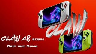 Computex 2025: Consola portabilă MSI Claw primeşte încă o versiune, MSI Claw A8, cu procesorul nou Ryzen Z2 Extreme