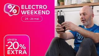 Start extra reduceri la eMAG! Discount-uri suplimentare în perioada 24-26 mai la electronice, electrocasnice și multe altele