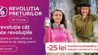 Revoluția Prețurilor începe pe 10 iunie la eMAG! Pregătește-ți lista de favorite pentru 3 zile de reduceri! 