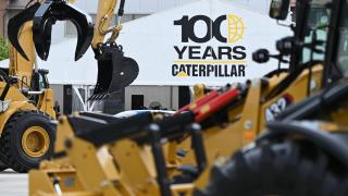 Am fost la aniversarea de 100 de ani Caterpillar! Eveniment special la Bergerat Monnoyeur, cu tehnologie de top și acces deschis pentru public