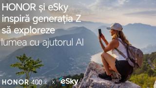 HONOR 400 transformă city break-urile în povești vizuale smart, prin parteneriat HONOR și eSky