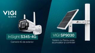 Gama TP-Link VIGI ajunge pe piața din România; Camere IP panoramice, sisteme autonome și platformă cloud pentru administrare centralizată
