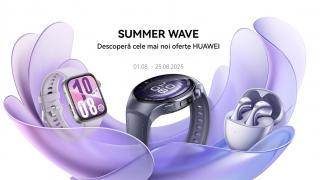 Reduceri mari cu ocazia campaniei Summer Wave pe Huawei Store: Smartphone-uri, cele mai tari smartwatch-uri, tablete și laptopuri cu extra-discount