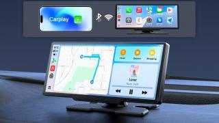 E LUNI e AMAZON: sistem multimedia auto wireless, cu cameră de marșarier IP67, GPS, control vocal și actualizări OTA