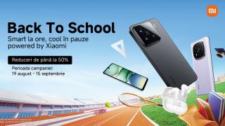 Sună clopoțelul! Echipează-te pentru școală cu ofertele speciale Xiaomi: produse smart pentru o învățare eficientă