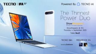 IFA 2025: Tecno prezintă smartphone-ul Spark Slim cu talie de 5.93 mm și baterie mult mai mare decât S25 Edge