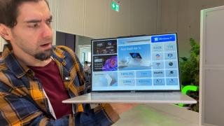 Acer Swift Air 16 hands on: laptop de sub 1 kilogram, dar acum cu un ecran MARE şi AI