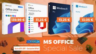 Acum ai ocazia să cumperi licență Office 2021 Pro la doar 31.25 euro! Ce oferte speciale mai are GoDeal24 în această toamnă?