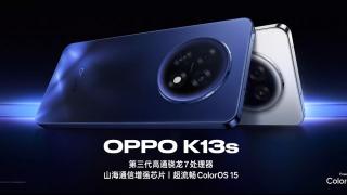 OPPO K13s pune la bătaie o baterie de 7000 mAh, procesor Snapdragon 7 Gen3 și certificare IP69