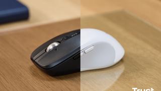 Trust prezintă mouse-ul multi-device Ferro Hyperscroll cu rotiță metalică de scroll ce oferă funcție tilt, se conectează la 3 dispozitive