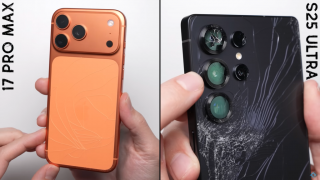 Cum rezistă iPhone 17 Pro Max la un drop test faţă de Galaxy S25 Ultra: titan versus aluminiu 