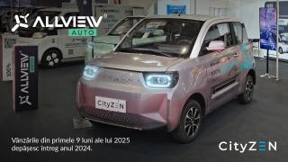 Allview CityZEN, în topul înmatriculărilor de electrice compacte! Creștere susținută în ciuda unui program Rabla întârziat