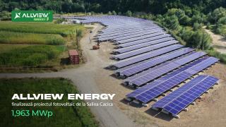 Parc fotovoltaic pentru Salina Cacica; Allview Energy finalizează un proiect de 1.96 MWp în Suceava