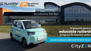 Allview CityZEN intră în programul „Nivel Zero” de la Academia Titi Aur; Curs de educație rutieră pentru tinerii de 16 ani