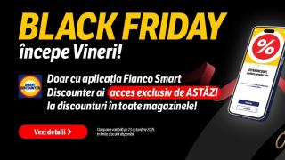 Black Friday 2025 a început mai devreme la Flanco, iată catalogul pentru prima rundă de reduceri! 