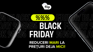 Flip.ro ține Black Friday toată luna noiembrie; Campanie activă în patru țări, cu peste 30.000 de produse recondiționate