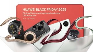 Top 5 gadgeturi Huawei cu reducere de Black Friday; Coduri promo active și bonusuri atractive pe Huawei Store