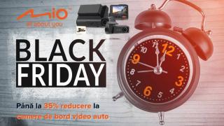 Reduceri de până la 35% la camerele Mio MiVue de Black Friday! Modele 4K și accesorii incluse în ofertă
