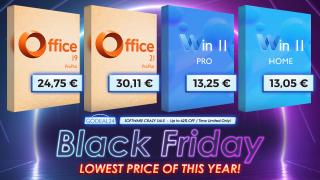 GoDeal24 vine cu cele mai bune reduceri din an; Black Friday pentru licențe Windows, Office sau pachete combo