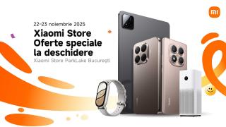 Marea deschidere Xiaomi Store Park Lake îţi aduce premii, pe 22 noiembrie; Ce poţi câştiga?