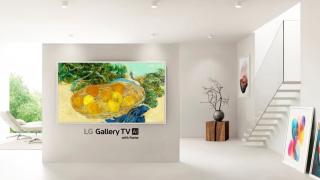 CES 2026: LG Gallery TV este un televizor artistic, cu look de tablou, ramă magnetică, panou mini LED