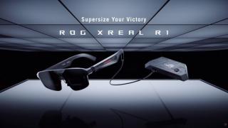 CES 2026: ASUS are ochelari de gaming - ROG XREAL R1 vin cu display-uri micro-OLED 240Hz, se conectează la PC, console
