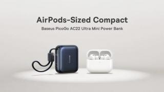 CES 2026: Baseus a lansat un power bank mic cât tocul de AirPods, cu capacitate de 10.000 mAh