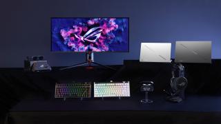 CES 2026: ASUS lansează periferice de generație nouă - Căsti ROG Kithara, model in-ear Cetra și tastatura Falchion Ace 75 HE