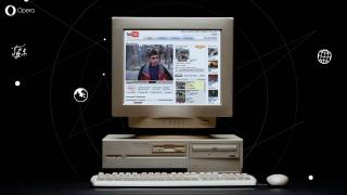 Opera sărbătorește 30 de ani prin „Project Web Rewind”! O călătorie interactivă prin internetul anilor ’90 și 2000