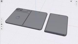 iPhone Fold apare în randări CAD: Ce indică noile imagini despre primul telefon pliabil Apple?