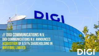 DIGI pune bazele extinderii în Marea Britanie unde va lansa curând servicii pilot de internet fix în bandă largă