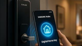 Ușa de la casă deschisă cu telefonul; Samsung Wallet include acum Digital Home Key