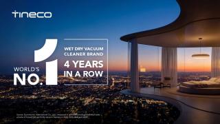 Tineco rămâne lider global pe nișa aspiratoarelor wet & dry; Patru ani consecutivi în top, cu peste 24 de milioane de utilizatori la nivel global