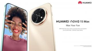 Huawei nova 15 Max devine oficial; baterie de 8500 mAh și buton fizic nou pe lateral