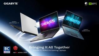 GIGABYTE aduce la Computex 2026 noi laptopuri AI premiate și actualizări importante pentru asistentul inteligent GiMATE