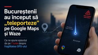 Bucureștenii au început să se „teleporteze” pe Google Maps și Waze - ce ne spune episodul de pe 7 iunie despre fragilitatea GPS-ului