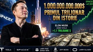 Elon Musk a devenit primul trilionar din istorie după listarea spectaculoasă a SpaceX la bursă