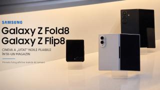 Cineva a „uitat” Galaxy Z Fold8, Galaxy Z Flip8 într-un magazin; Iată fotografii live