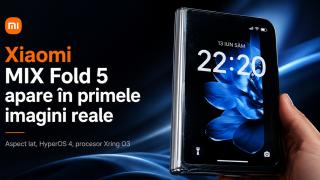 Xiaomi MIX Fold 5 apare în primele imagini reale; Aspect lat, HyperOS 4, procesor Xring O3